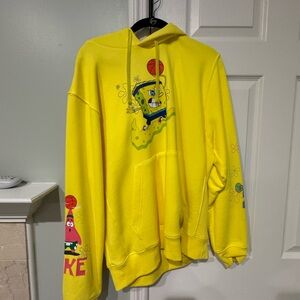 Nike Yellow Graphic Hoodie